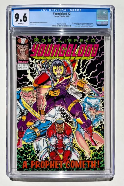 Youngblood #2 (Pink) CGC 9.6 1st appearances of Prophet and Shadowhawk Image Key