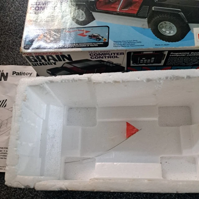 BRAIN BUGGY COMPUTER Controlled Car Palitoy Vintage 1979 Toys Fully ...