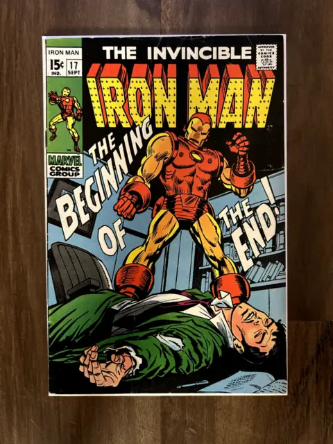 Invincible Iron Man #17 1969 Marvel Comics 1st Madame Masque