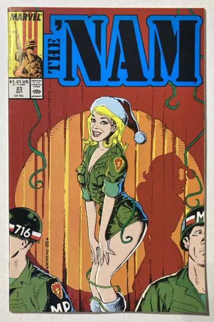 The NAM #23 - Marvel - Army - Christmas - 1988 - GGA - NM
