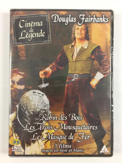 DVD Robin des bois - Le masque de fer - Les 3 mousquetaires / Douglas Fairbanks