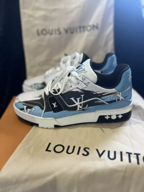 Louis Vuitton Trainer LV9/US10 Blue And Black Virgil Abloh
