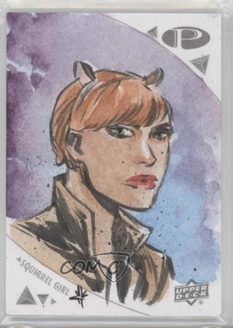 2019 Upper Deck Marvel Premier Sketch Cards 1/1 Joey Lee Cabral Auto 09q5