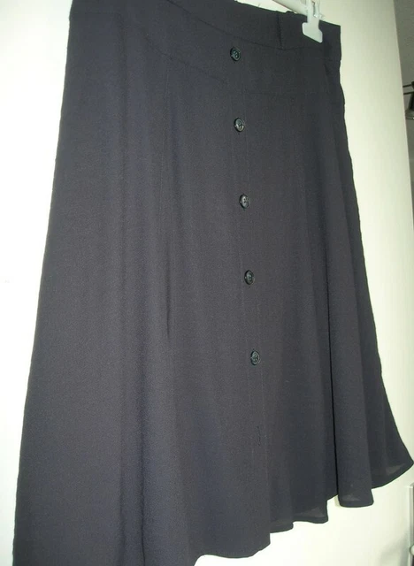 Jupe Bleue Marine Caroll Taille 36 - Très Bon état, Coupe Régulière, Idéale Pour Le Quotidien