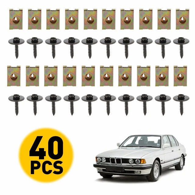 For BMW Mini R50 R52 R53 R55 R56 R57 R60 Engine Splash Shield Body Bolts Screws