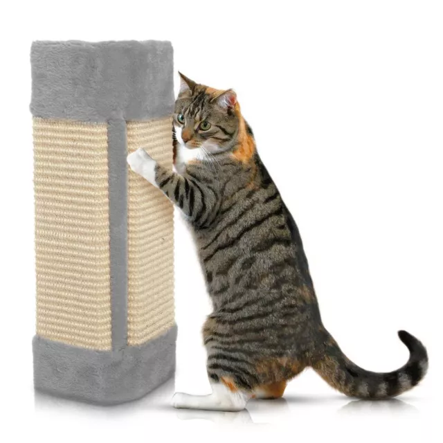 Cat Scratching Corner Post Sisal Pet Kitten Wall Scratcher Cats Hanging Board
