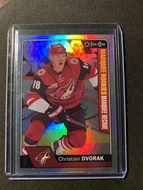 Christian Dvorak 696 Coyotes Marquee Rookie 2016-17 OPC Hockey Platinum