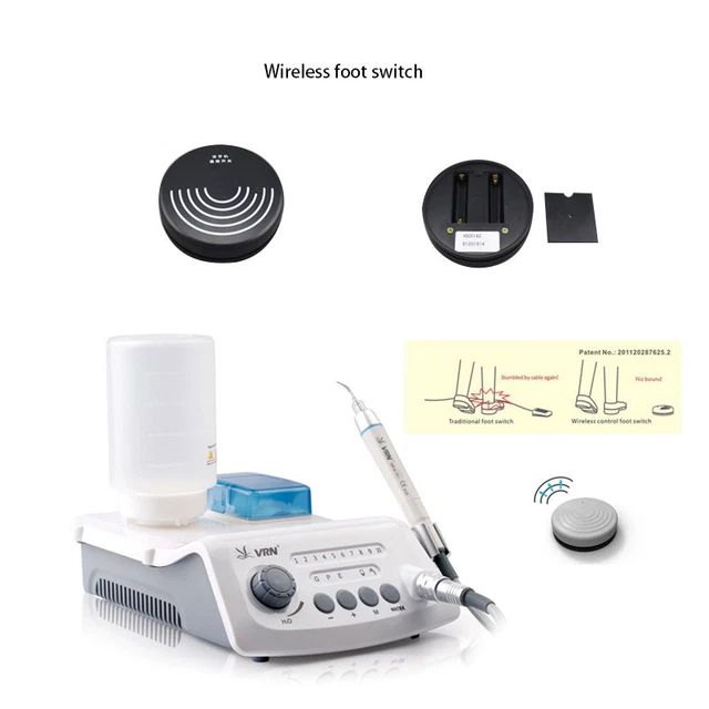 Ultrasonic Teeth cleaner Dental Scaler Teeth Whitening scaling tool with 5 tips
