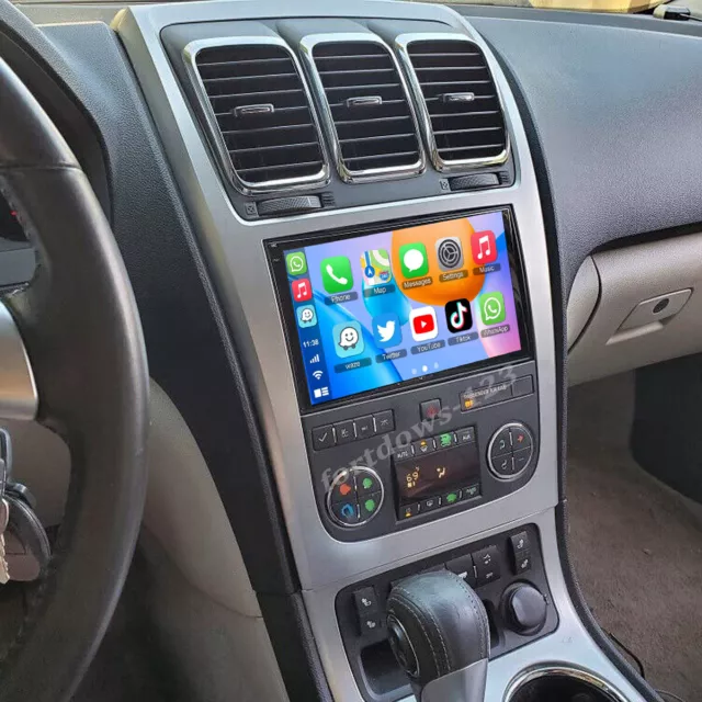 Carplay Apple Car Stereo Radio SWC/Wifi FOR Chevrolet GMC Buick Chevy 2007-2014