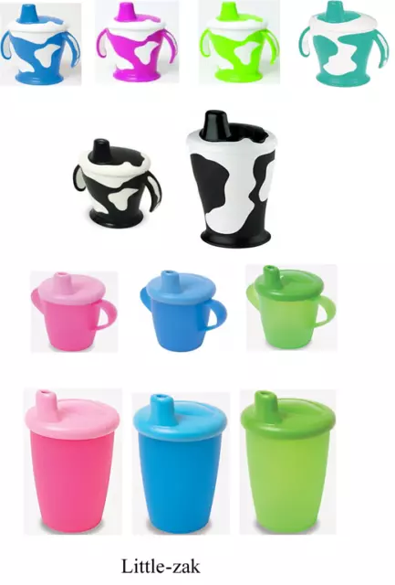 BPA FREE Cup Sippy Beaker Cow / Classic  No Spill Leak Proof Handles