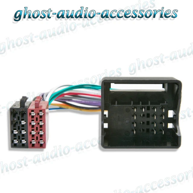 BMW 5 SERIES 2000 onwards e60 e61 ISO radio quadlock wiring harness