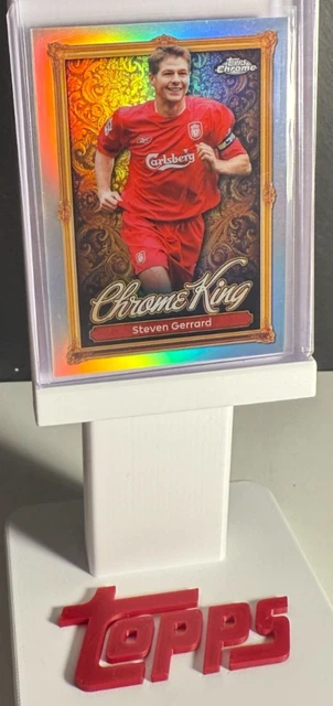 Autocollant Topps Premier League 2014 – Steven Gerrard (N°142) Liverpool