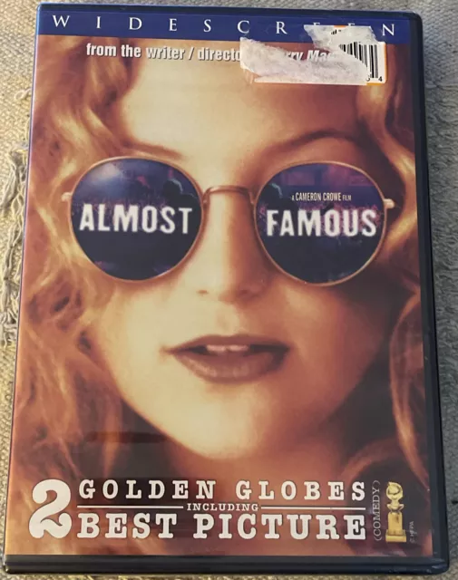 Almost Famous (DVD, NEW) Kate Hudson Sealed