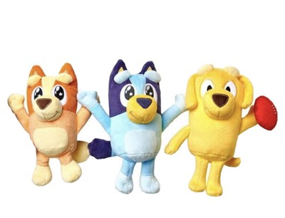 stuffed bluey and bingo