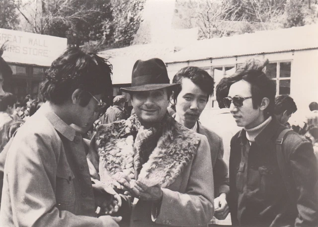 Bruno Venturini Cantante al teatro Opera di Pechino Cina Press foto