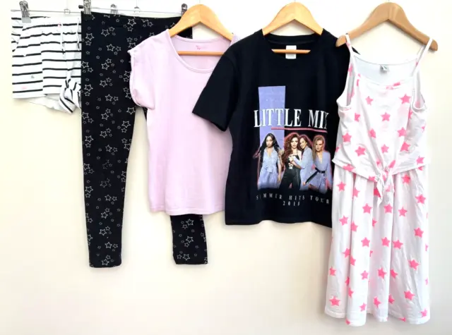 Girls Bundle Of Clothes Age 9-10 H&M Tu Little Mix