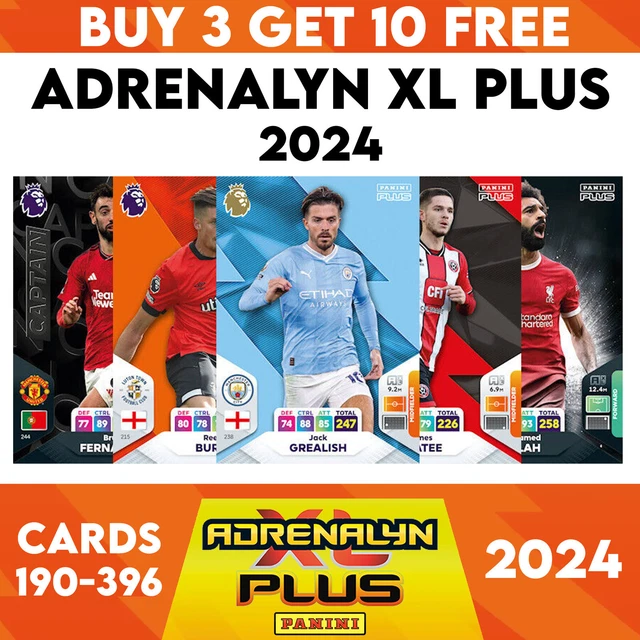 ADRENALYN XL PLUS 2024 Premier League Panini 2024 23/24 Base Cards 190