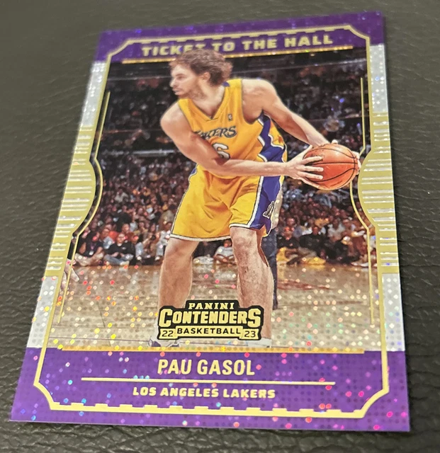2022-23 Contenders Ticket To The Hall Lakers Pau Gasol