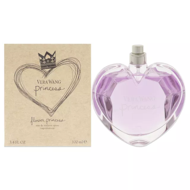 2 Pack Flower Princess by Vera Wang for Women - 3.4 oz EDT Spray (Tester)