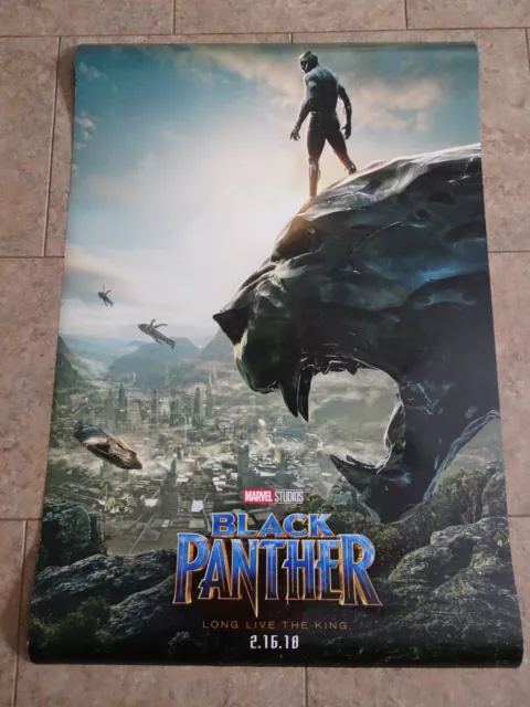 Black Panther - Movie Poster With Chadwick Boseman - A Marvel Studio Film