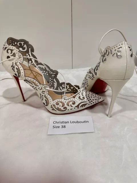 Christian louboutin impera white shop