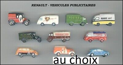 RENAULT VEHICULES PUBLICITAIRES FEVE PORCELAINE 3D au choix 