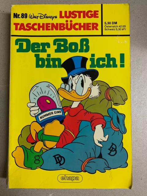 Lustige Taschenbücher Nr. 89 - Der Boß bin ich! - Erstausg. 1983