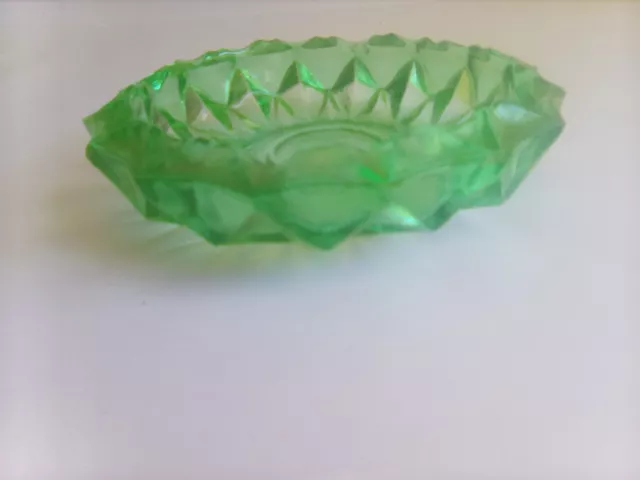 Green Glass dish