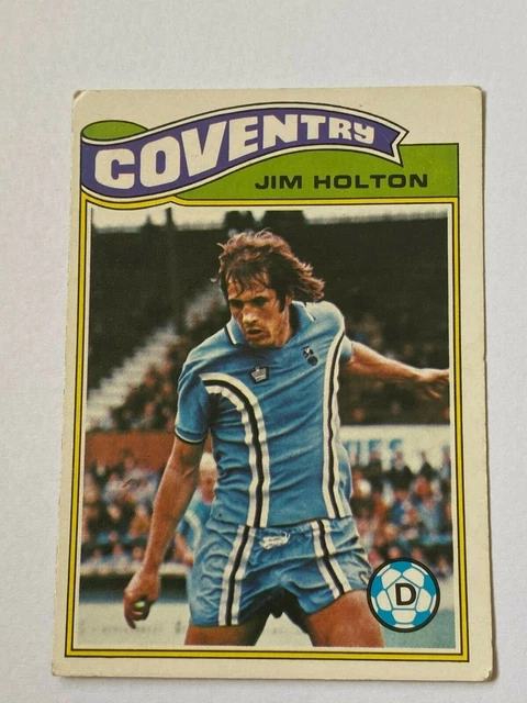 Topps 1978 Football Card #257 Jim Holton Coventry