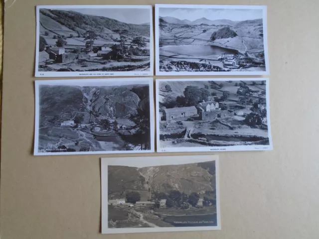 5 Postcards of Watendlath Lake District Cumbria Late 1950s/Early 60s