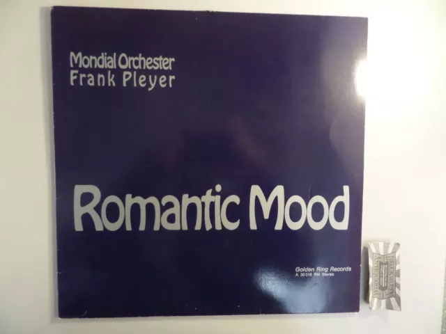 Romantic Mood [Vinyl, LP, A 30 016 RM]. Mondial Orchester Frank Pleyer: