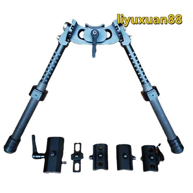 Bipied V10 En Fibre De Carbone Pour Carabine - Montage Picatinny - Chasse Et Tir
