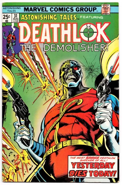 Astonishing Tales #31 GD+ Mark Jewelers Variant 1975 Marvel Comics