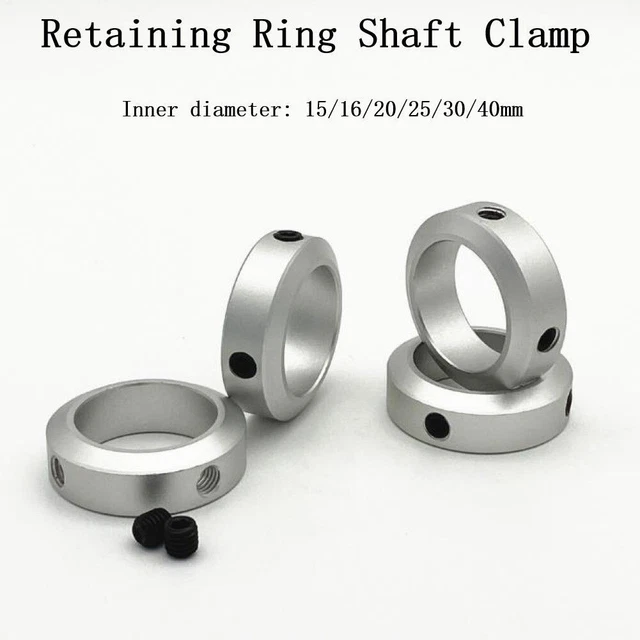 Solid Steel Bore Shaft Collar with Enhanced Durability 15mm 40mm Diameter