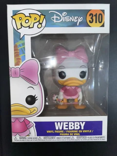 Funko Pop Webby 310 Disney Ducktales Scrooge Duck Movies Vaulted