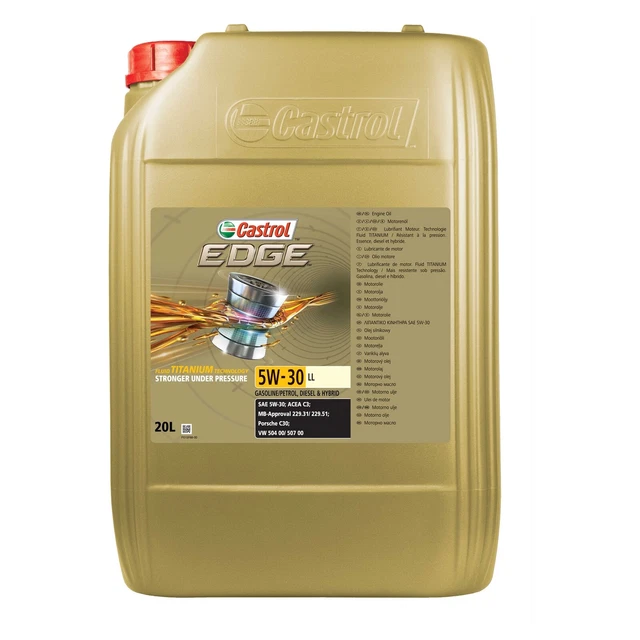 CASTROL EDGE TITANIUM 5W30 5W30 LL Fully Synthetic Engine Oil 20
