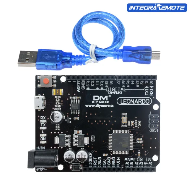 Leonardo R3 ATMEGA32U4-AU Development Compatible Board 5V 16MHZ for Arduino DIY