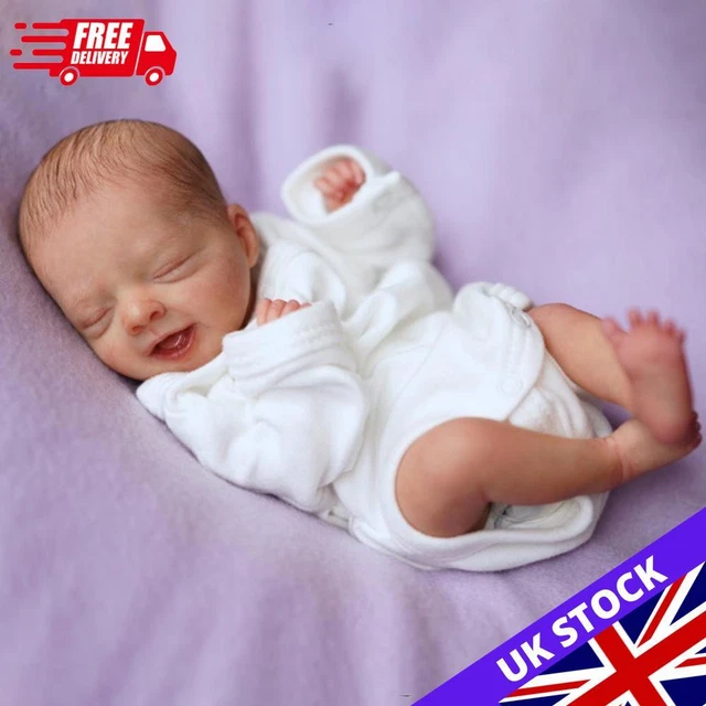 Unfinished Reborn Doll Kit Soft Touch Realistic Hand-assembled Emotions Babies