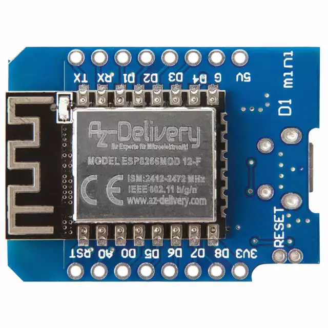 D1 Mini ESP8266 NodeMCU Lua ESP12F Mikrocontroller WLAN Development Board WiFi 2