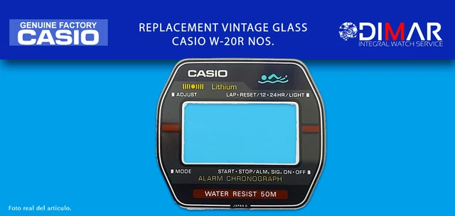 REPLACEMENT ORIGINAL WATCH Glass Casio Baby G. BG 144 3V. NOS