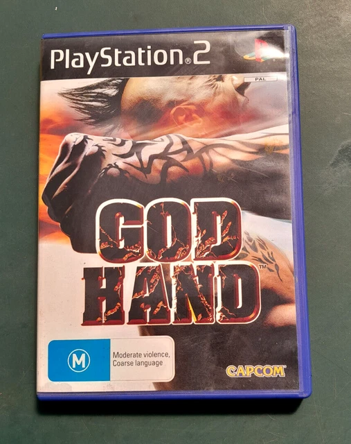 Playstation 2 (PS2) GOD HAND   Rare Capcom game in vgc   PAL