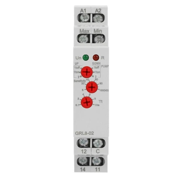 Flüssigkeitsstand-Kontrollrelais 10 A AC/DC 24 V-240 V Wasserstandsregler