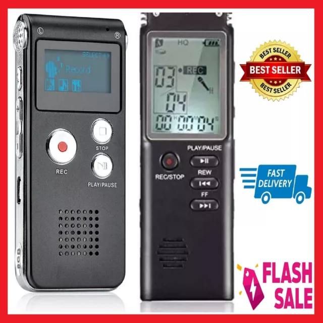 Ghost Hunting Equipment 8GB EVP Digital Voice Recorder Paranormal Spirit Box USB