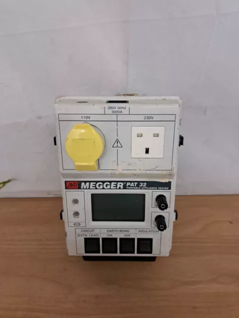 MEGGER PAT32 Tester elettrodomestici portatili - Usato