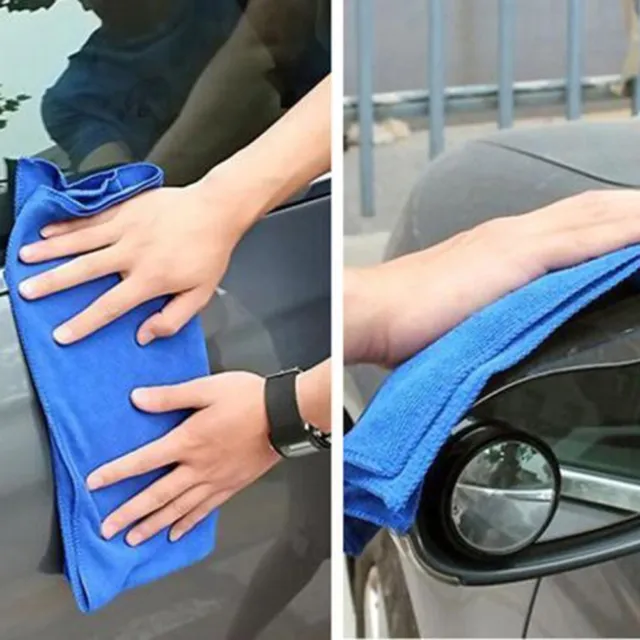 Microfibre Cleaning Towel Auto Car Detailing Soft Polish Cloth Wash Towel  Duster