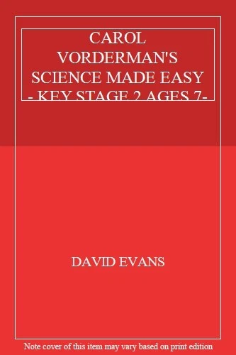 CAROL VORDERMAN'S SCIENCE Made Easy - Key Stage 2 Ages 7-9 Workbook 1 ...