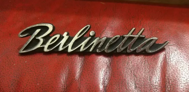 Berlinetta Emblema Distintivo Targa p/n 3458320