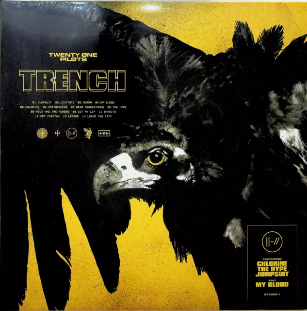 Twenty One Pilots- Trench 2-LP NEW** 2018 Vinyl (inc Jumpsuit/My Blood/Morph) 21