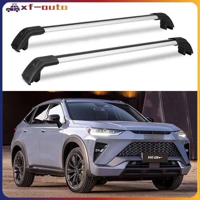 FITS FOR GWM HAVAL H6 GT 2020-2023 Lockable Crossbar Roof Rack Rails ...