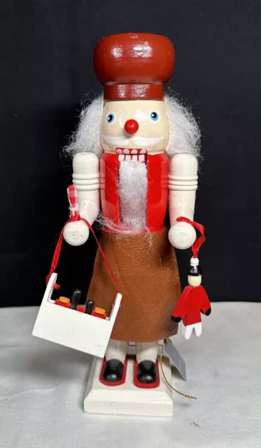 Nutcracker Puppeteer with Marionette Puppet Wooden 9.5"